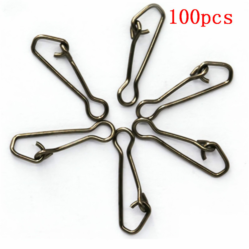 100pcs/lot QL Hooked Swivels S - مراجعة Fishing Hook Assortment وسعره