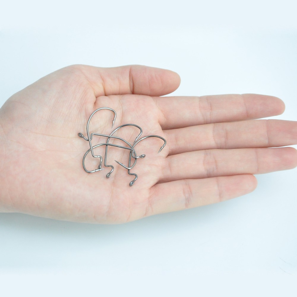 20pcs/lot Wide gap Texas fishi - مراجعة Fishing Hook Assortment وسعره