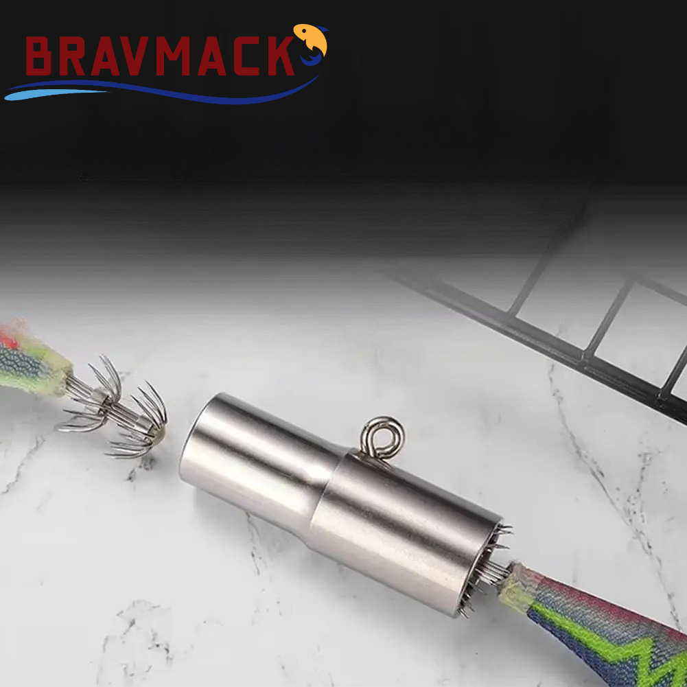 BRAVMACK Squid Hook Corrector  - مراجعة Fishing Hook Stainless Steel وسعره