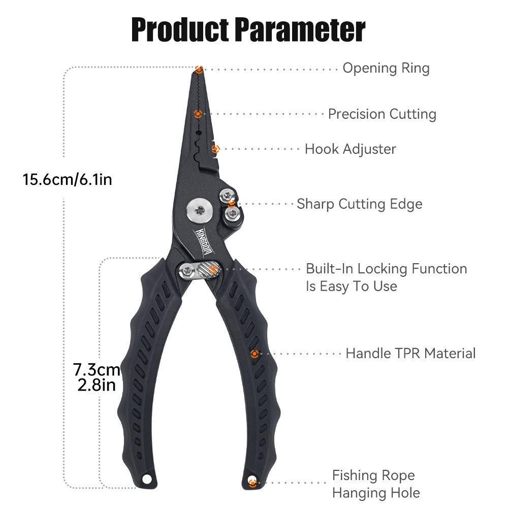 Kingdom Fishing Pliers Multifu - مراجعة Fishing Hook Remover وسعره