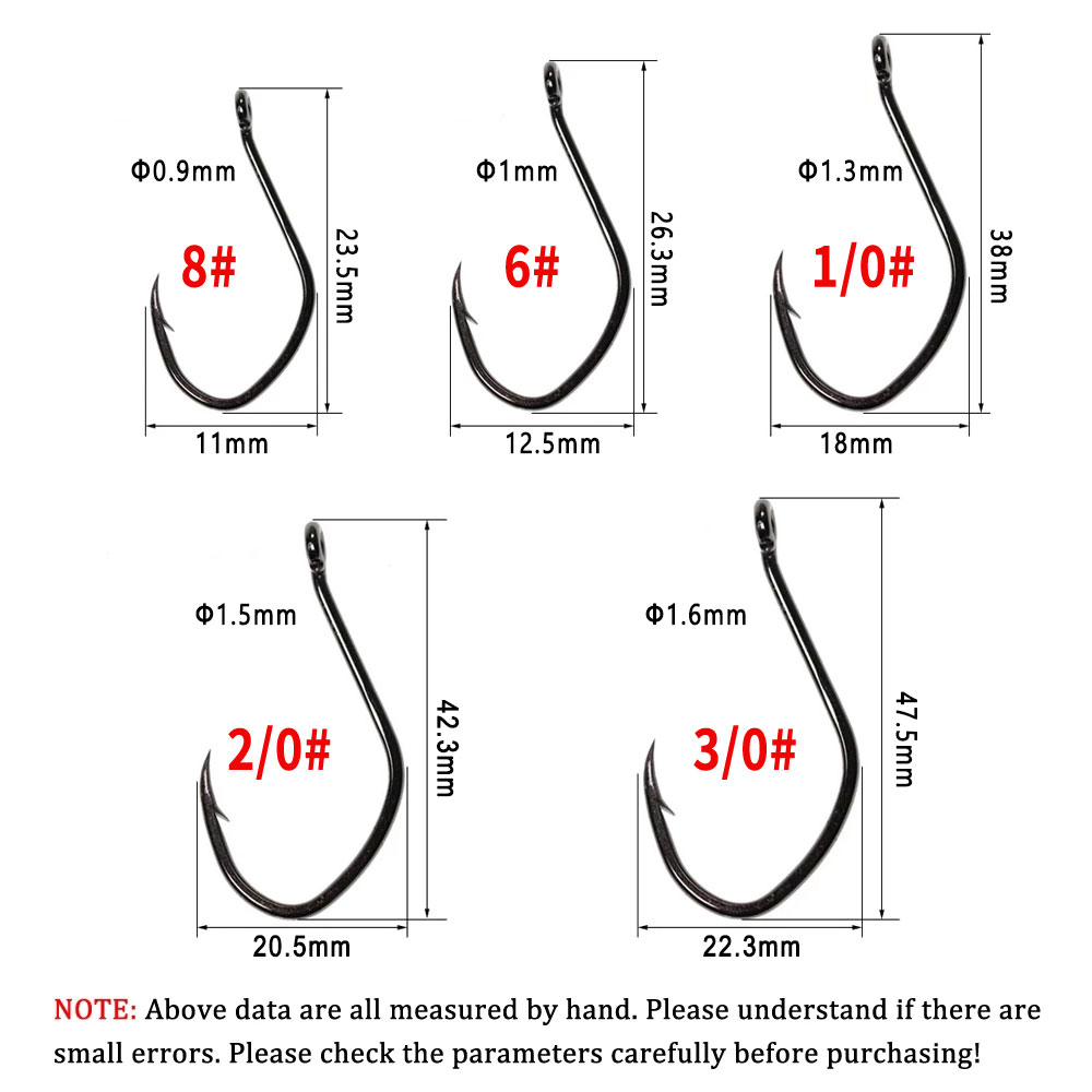 Wifreo 20pcs V Shape Catfish H - مراجعة Fishing Hook Barbless وسعره