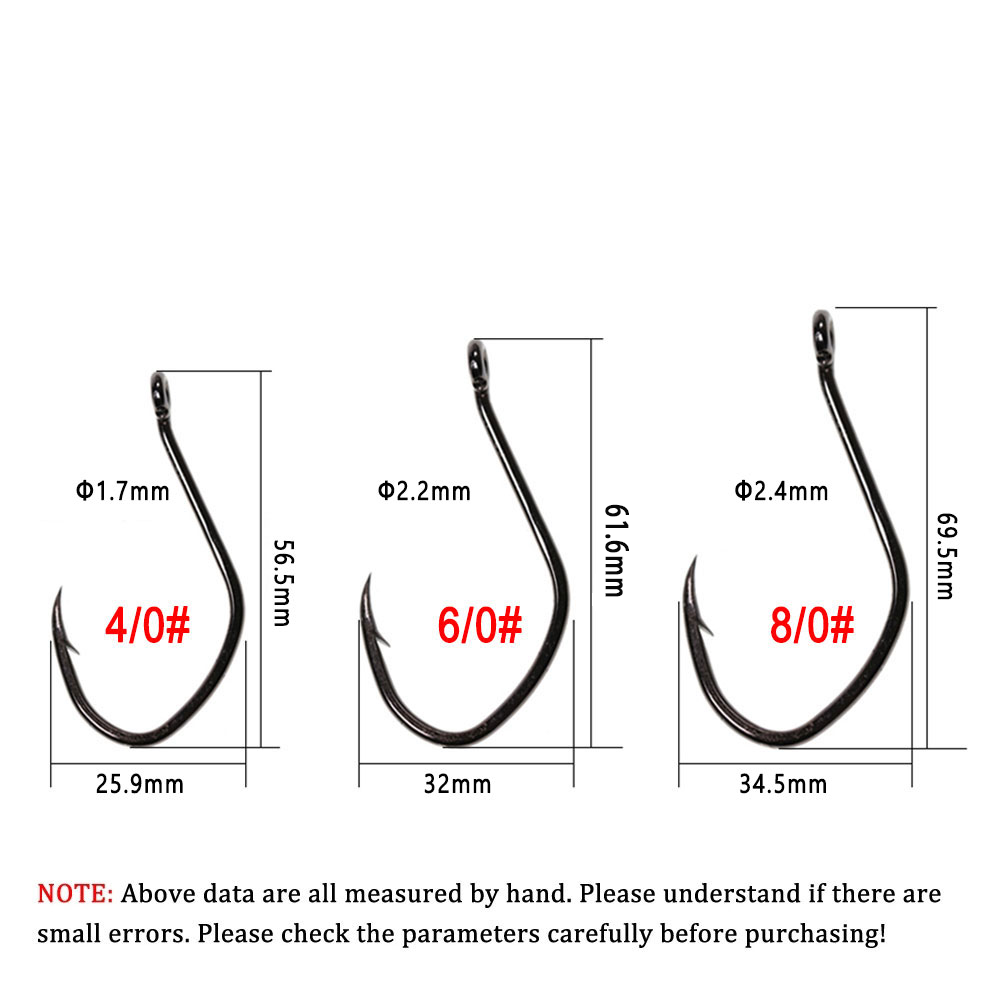 Wifreo 20pcs V Shape Catfish H - مراجعة Fishing Hook Barbless وسعره