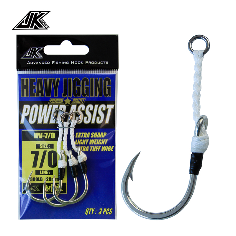 JK HV Heavy Assist Sea Fishing - مراجعة Fishing Hook Assortment وسعره