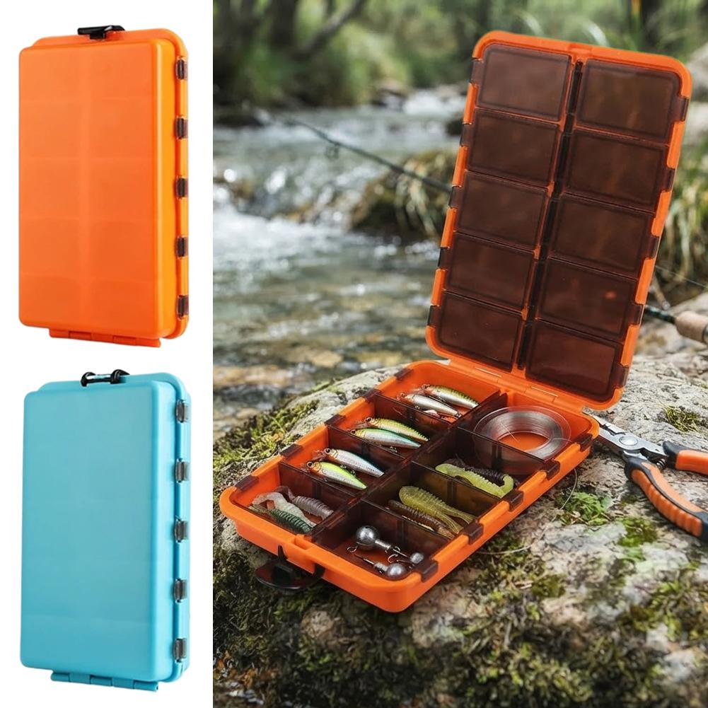 Fishing Tackle Box 20 Grids Fo - مراجعة Fishing Hook Box وسعره