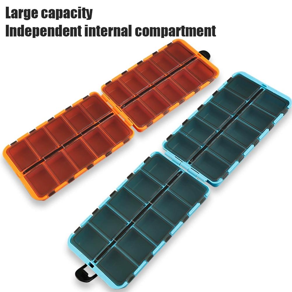 Fishing Tackle Box 20 Grids Fo - مراجعة Fishing Hook Box وسعره