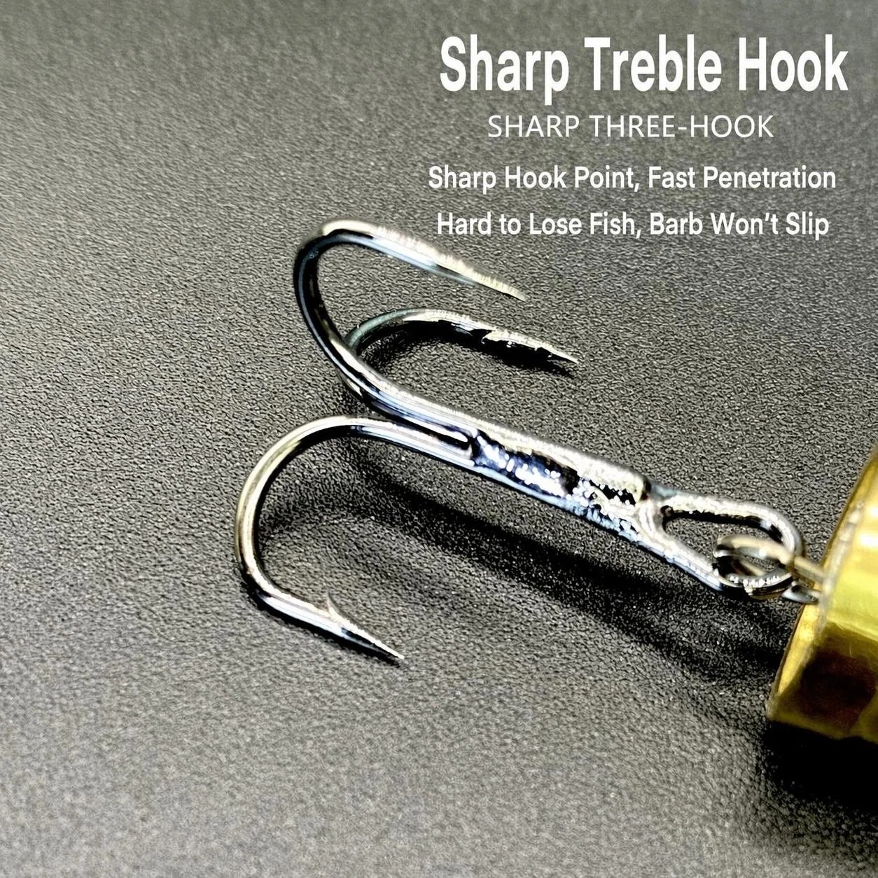 1pcs 4g 6g 8g 10g 16g 19g Rota - مراجعة Fishing Hook Treble وسعره