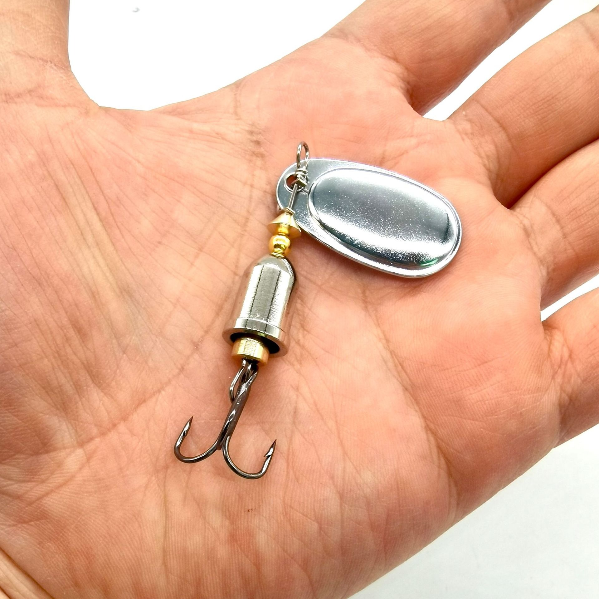 1pcs 4g 6g 8g 10g 16g 19g Rota - مراجعة Fishing Hook Treble وسعره