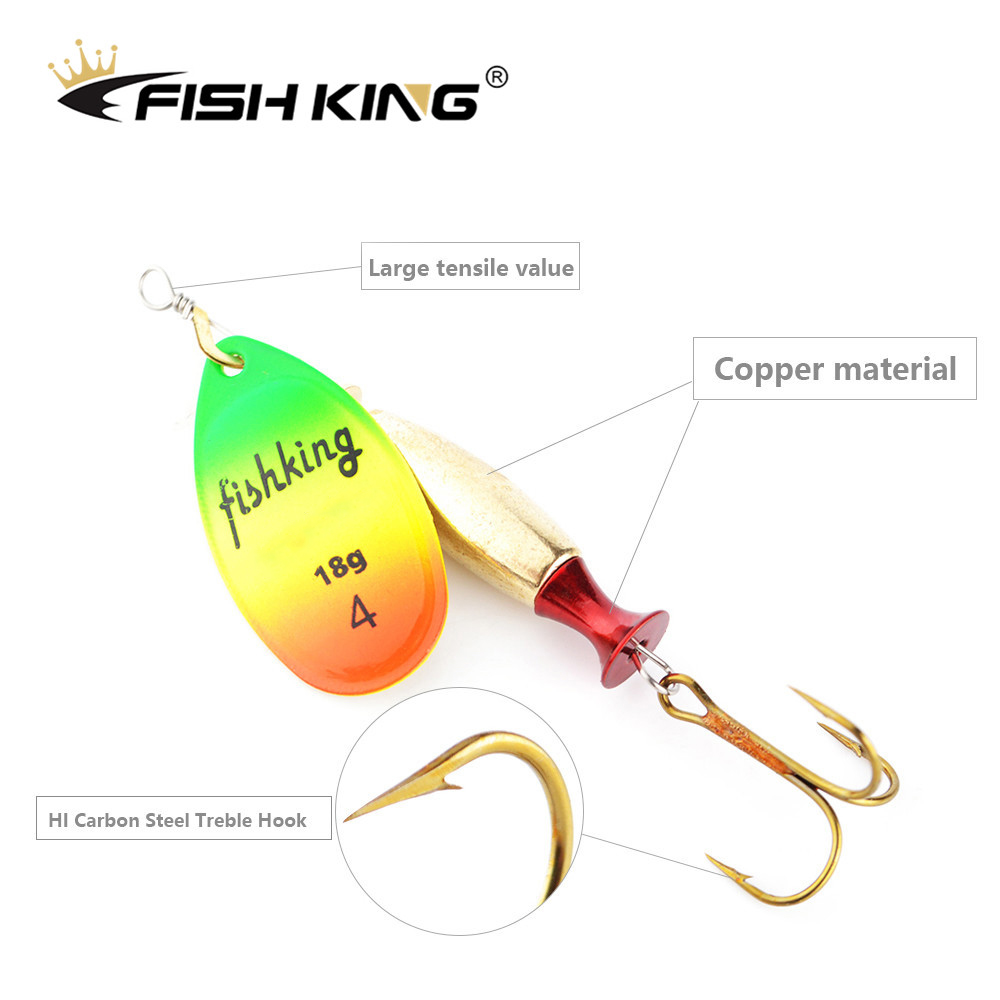 FISH KING Super Metal Fishing  - مراجعة Fishing Hook Treble وسعره