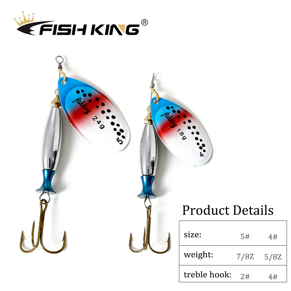 FISH KING Super Metal Fishing  - مراجعة Fishing Hook Treble وسعره
