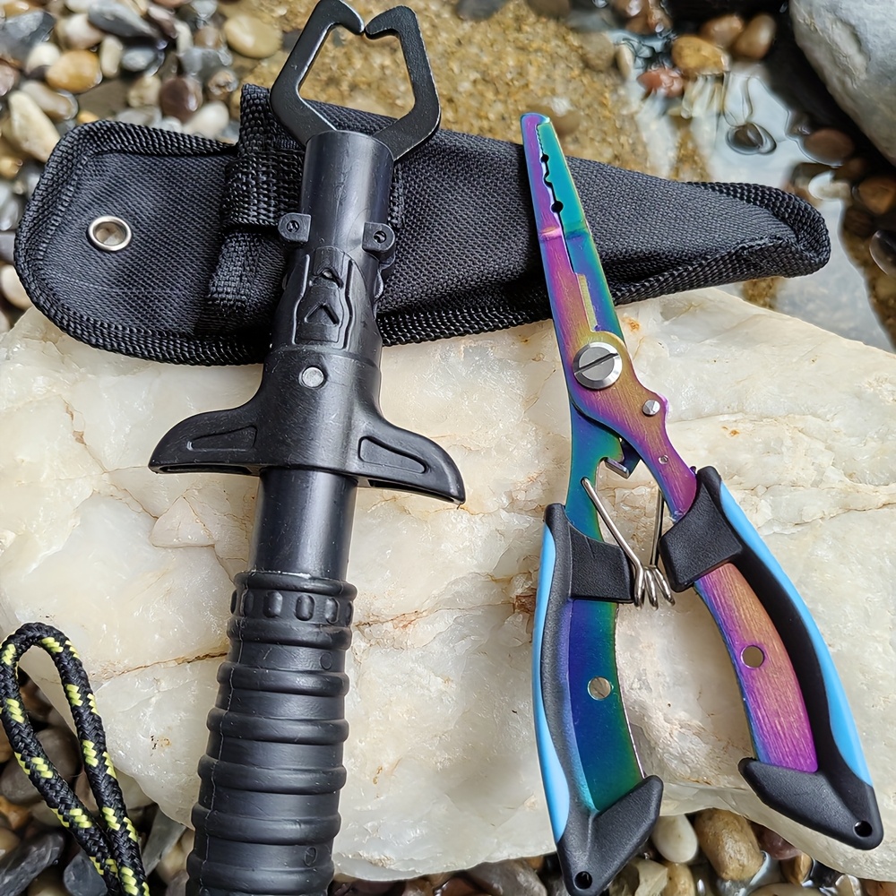 Fishing Pliers and Gripper Set - مراجعة Fishing Hook Remover وسعره