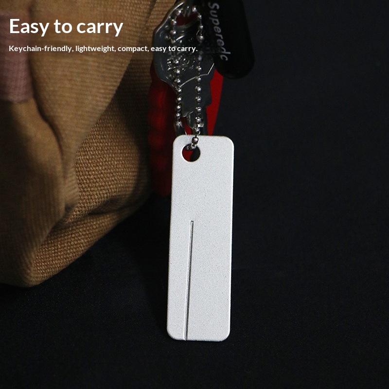 Mini Diamond Sharpening Stone  - مراجعة Fishing Hook وسعره