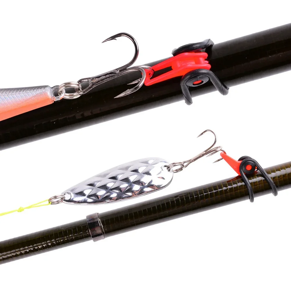 10pcs/lot Fishing Rod Pole Hoo - مراجعة Fishing Hook Box وسعره