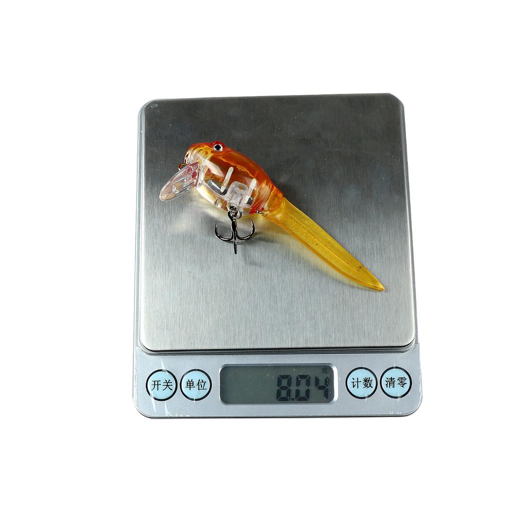 1pcs Tadpole Hard Bait Fishing - مراجعة Fishing Hook Treble وسعره